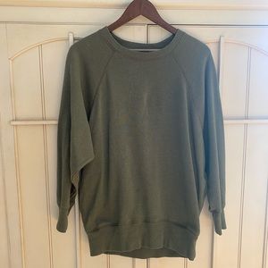 Aerie green sweatshirt
